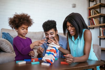 Family working with Autistic child in Cobb County, GA
